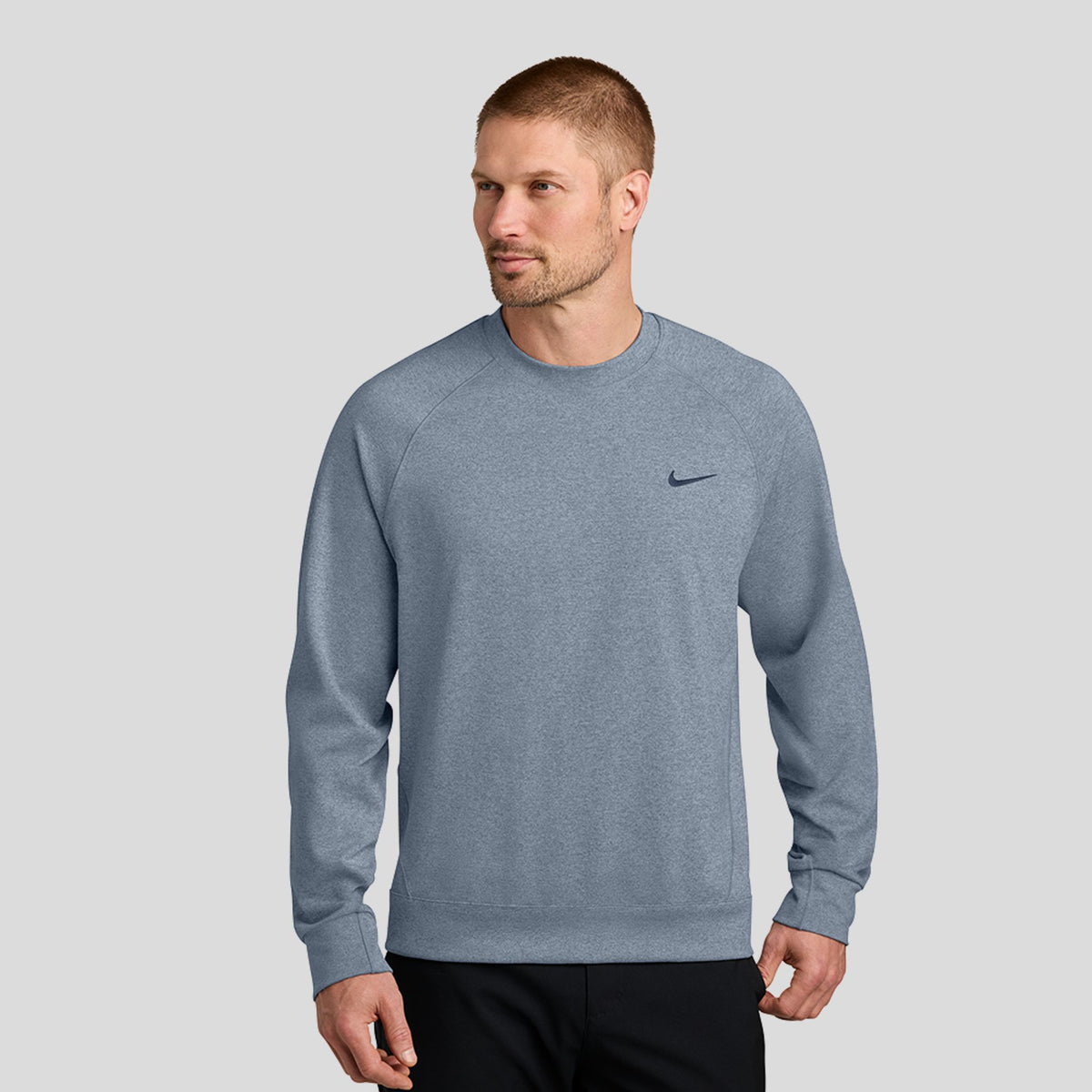 Men's Dri-FIT Primary Crew | Navy Heather