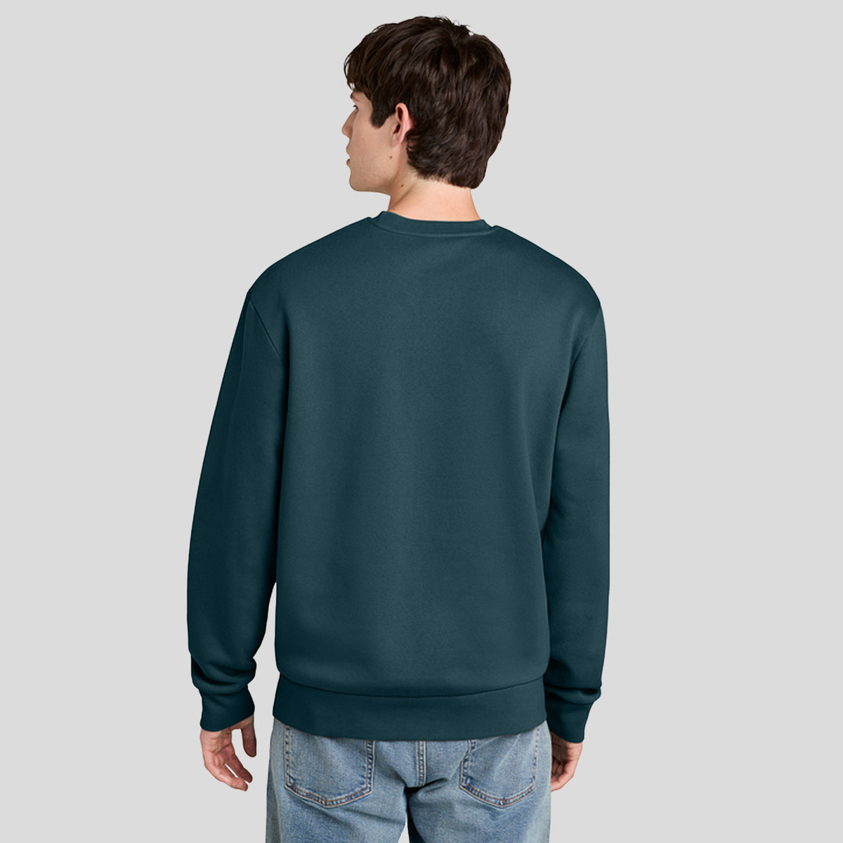 MelloFleece Crew Sweater | Deep Cyan