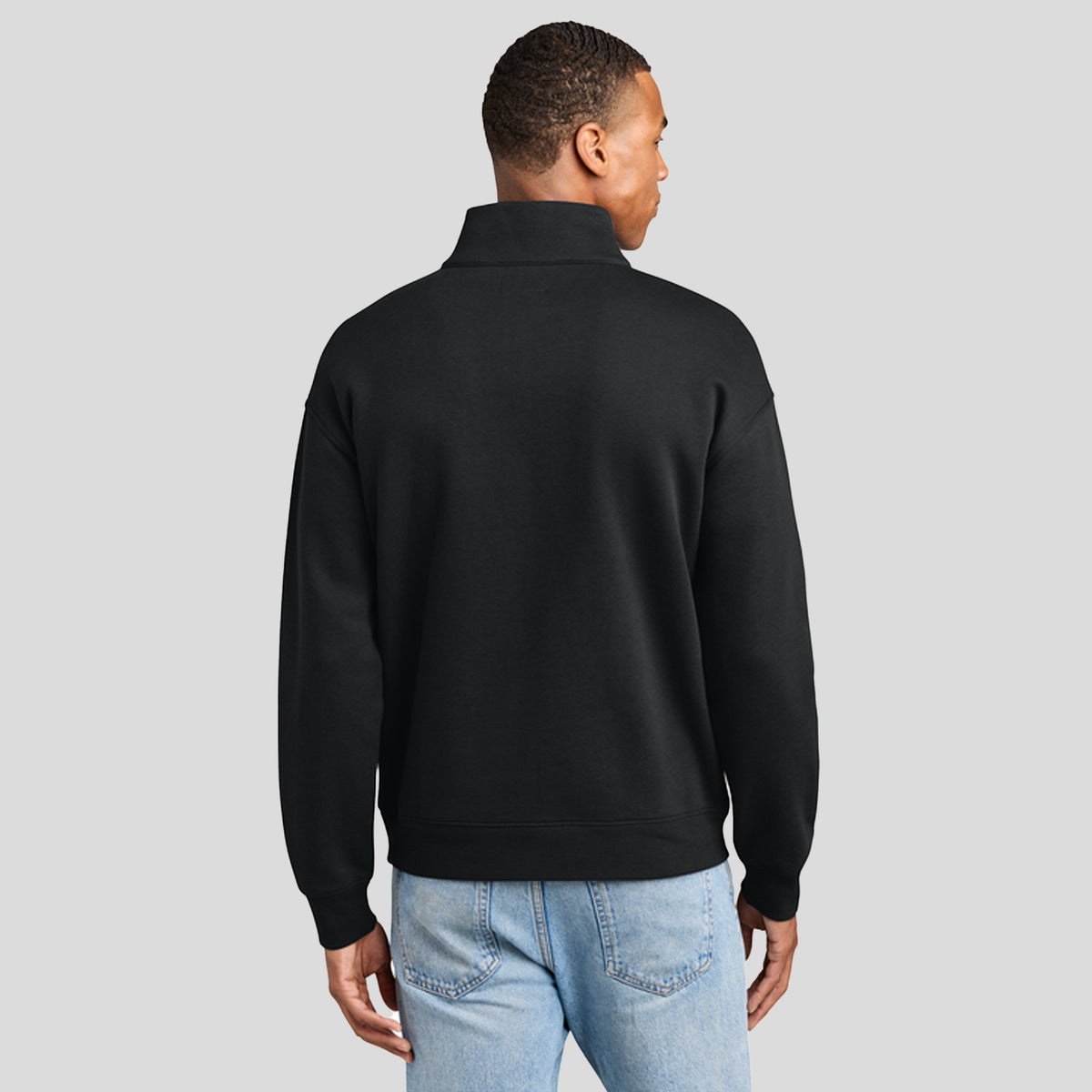 Men’s Heritage Fleece 1/2-Zip | Black