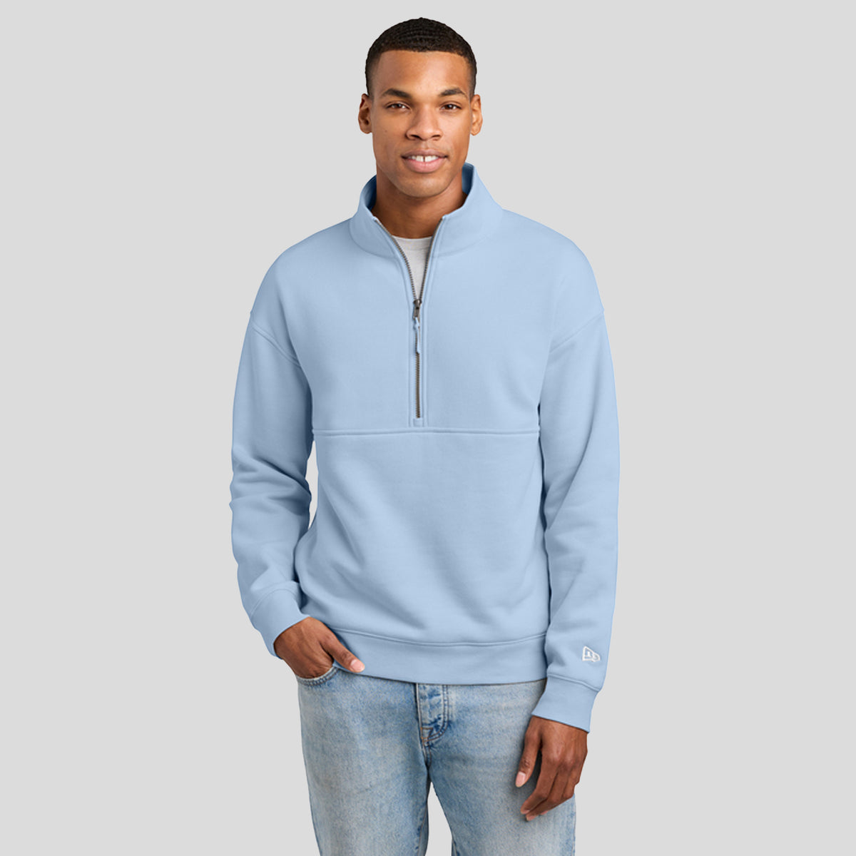Men’s Heritage Fleece 1/2-Zip | Cloud Blue