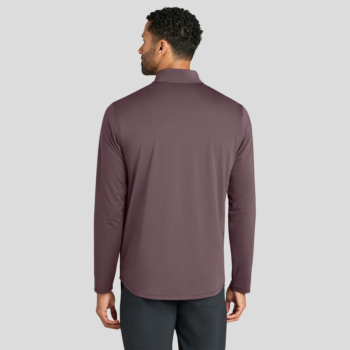 Men's Regain 1/4-Zip | Ashen Plum