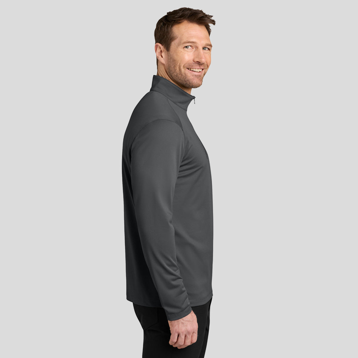 Men's Wearever Performance Pique 1/4-Zip | Storm Grey