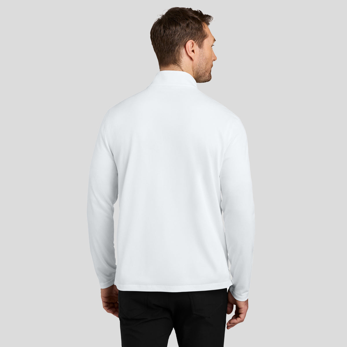 Men's Wearever Performance Pique 1/4-Zip | White