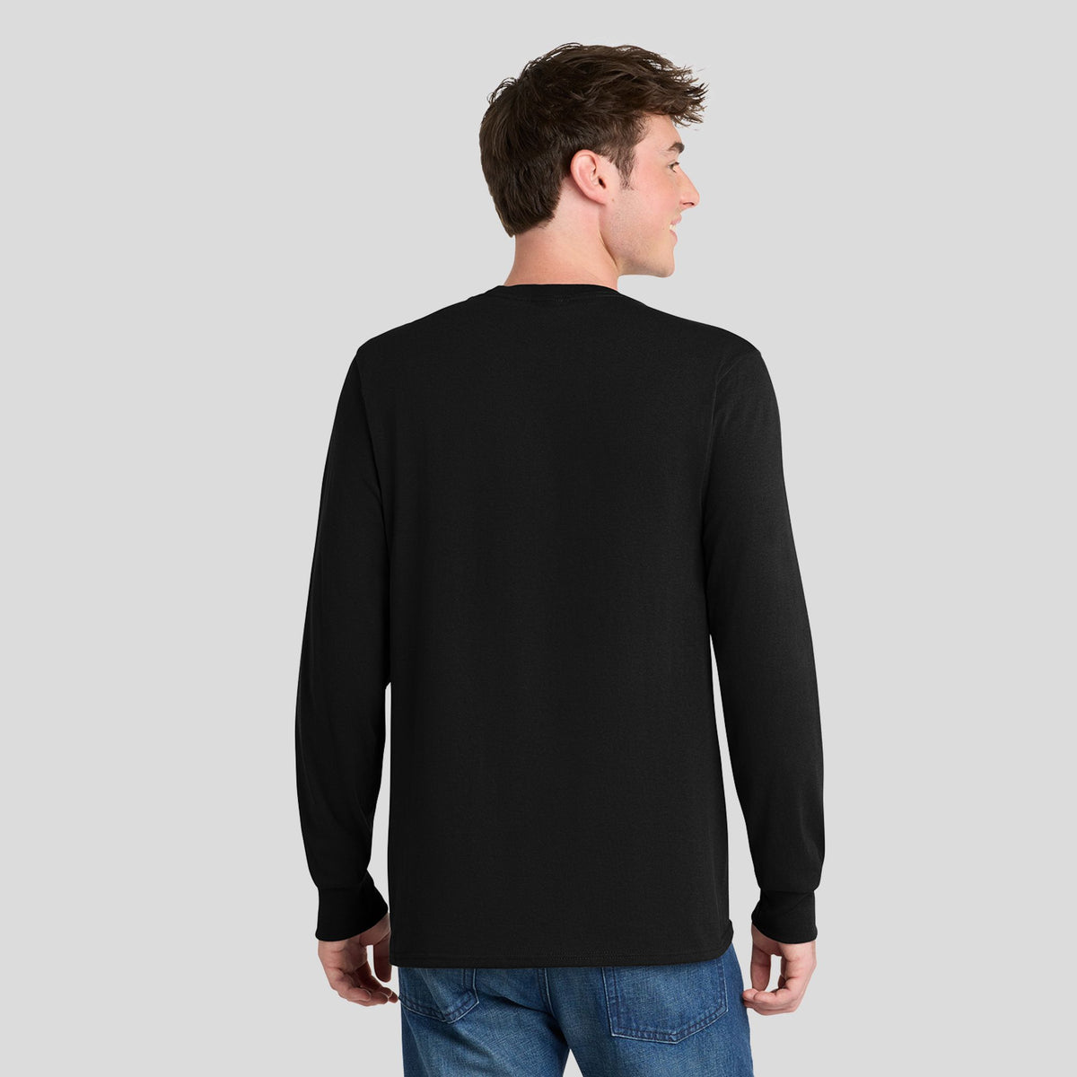 Long Sleeve Core Blend Tee | Black