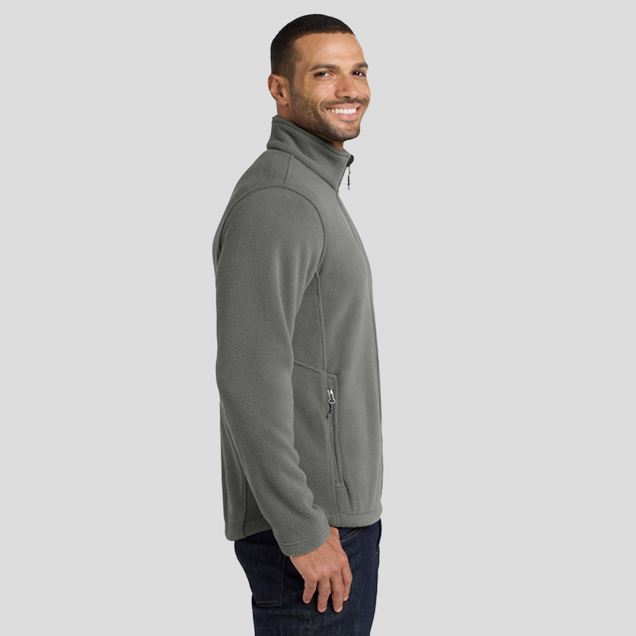 Value Fleece Jacket | Deep Smoke