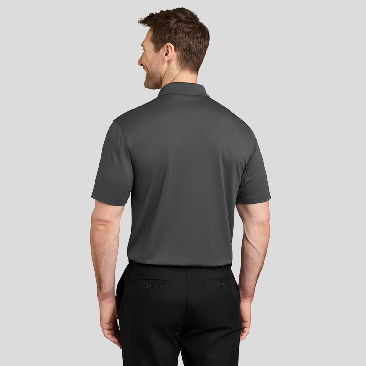 Men's Wearever Performance Pique Pocket Polo | Storm Grey