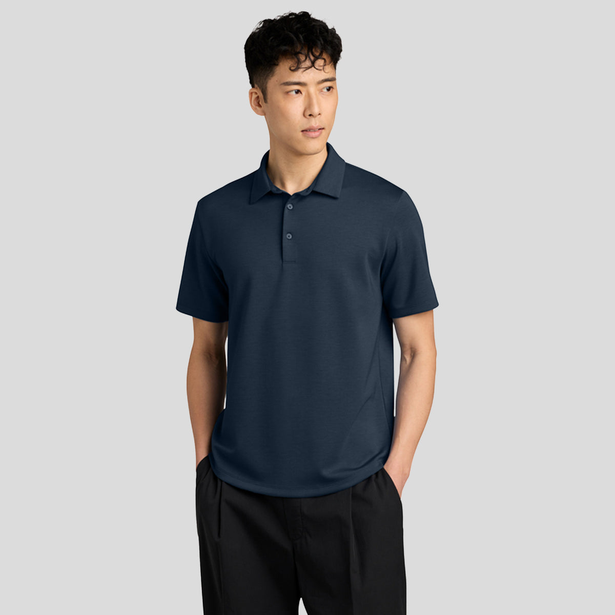 Men's Lite Spacer Polo | Night Navy