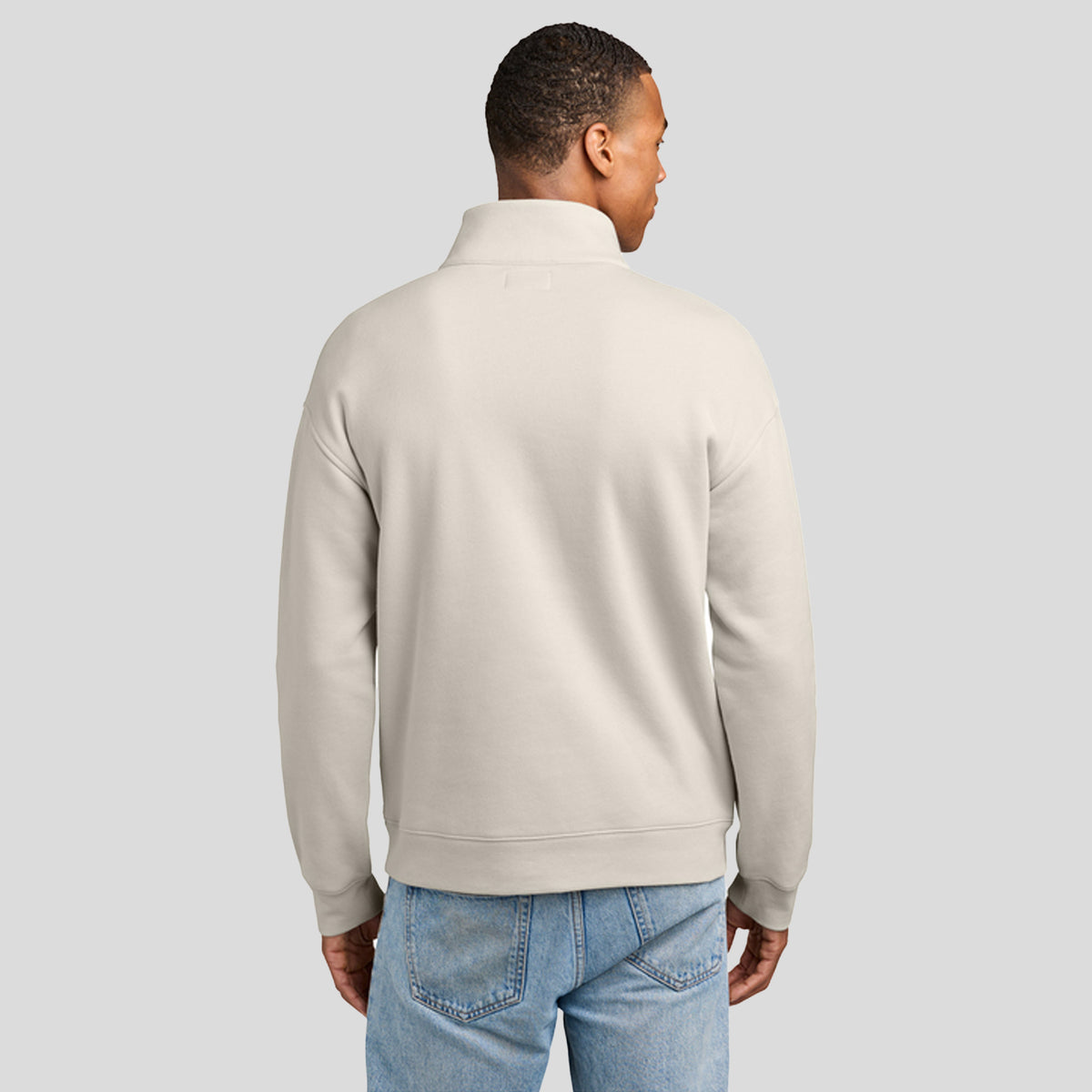Men’s Heritage Fleece 1/2-Zip | Soft Beige
